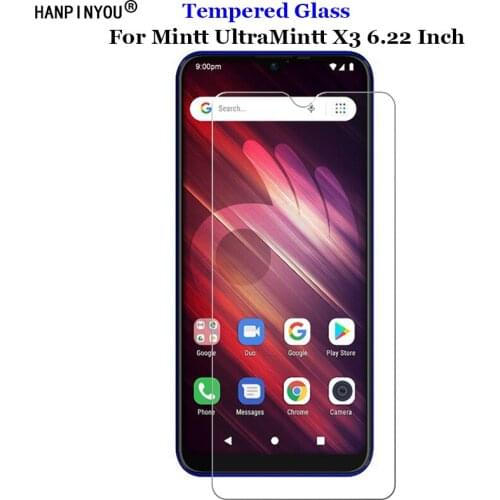 For Mintt UltraMintt X3 6.22" Tempered Glass 9H 2.5D Premium Screen Protector Protection Film