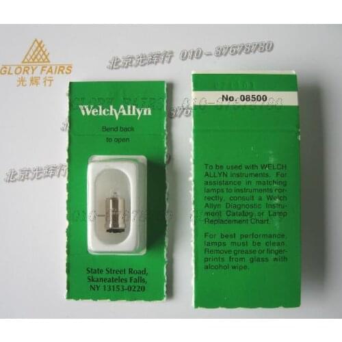 WelchAllyn 08500-U bulb,3.5V 3.6V 4W,Welch Allyn WA 08500 halogen lamp