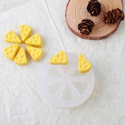 Reusable Silicone Mold Mini Cheese Shape Fondant Molds Soap Mold Cake Molds Mooncake Mold Cake Stand Baking Accessories Tools