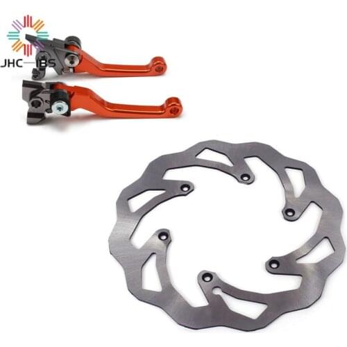Motorcycle Brake Clutch Lever and Front Brake Discs Rotors For KTM SX XC EXC XC-W TC TE 250 300 400 450 500 530 2006 2007