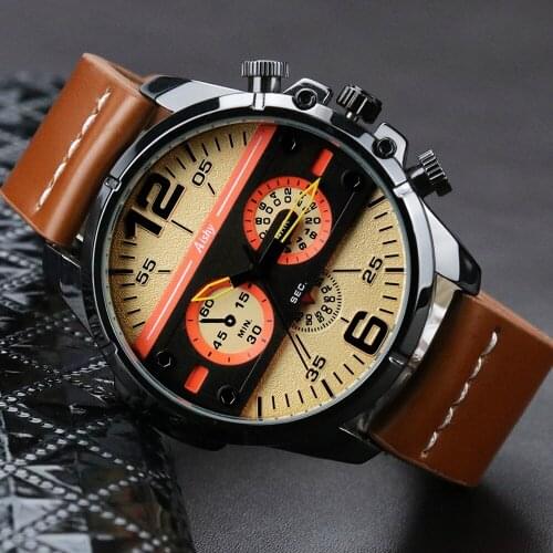 Men watch Sport Men Wristwatch Water Resistant Unique Quartz Watch Business Luxury Vintage Watch Personality Design