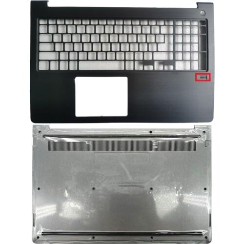 New laptop cover case For Dell Vostro 15-5568 Palmrest COVER With fingerprint hole/Bottom case cover 0JD9FG