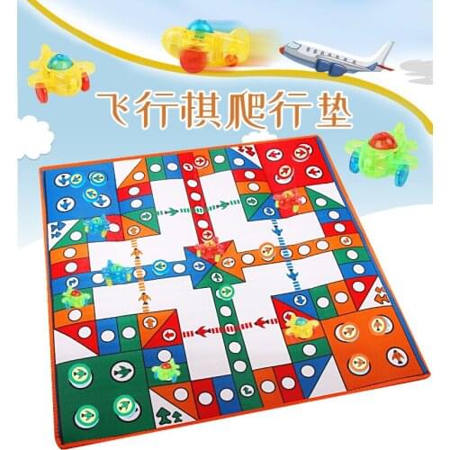 One-sided double-sided flying chess big rich and powerful hand rich man game blanket taxi plane EVA dice crawling pad