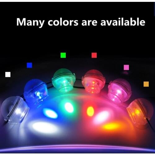 Underwater Fish House Suction Cup Led Lamp Waterproof Aquarium Light For CoralReef fish tank Submersible Aquarium Spot LampLight