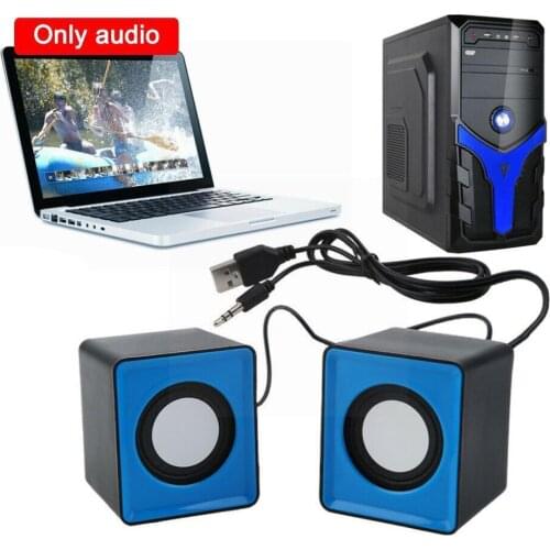 Portable Mini USB 2.0 Speakers Music Stereo For Computer PC Laptop Party Notebook Loudspeaker Desktop Theater Home