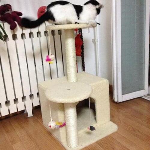 Cat climbing frame cat tree cat nest cat toy cat scratching board cat house