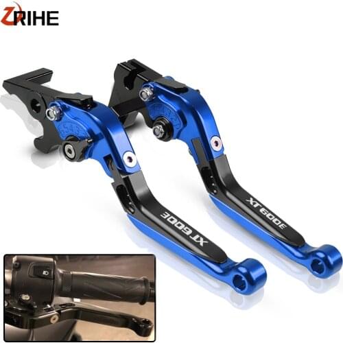 Motorcycle Clutch Brake Levers For YAMAHA XT 600 E 600E XT600 E XT600E 1990-2003 CNC Aluminum Adjustable Extendable Levers Parts