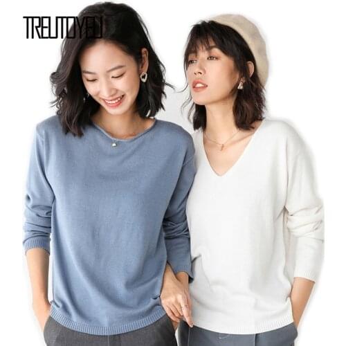 Женские свитера и кардиганы Treutoyeu China At AliExpress