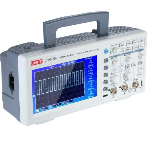 UNI-T UTD2102e digital storage oscilloscope 100mhz Bandwidth 2chanel oscillograph