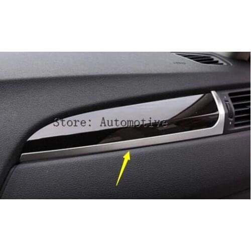 Inner Center Console Glove Box Moulding Cover Trim For BMW X3 F25 2011-2015 1pcs