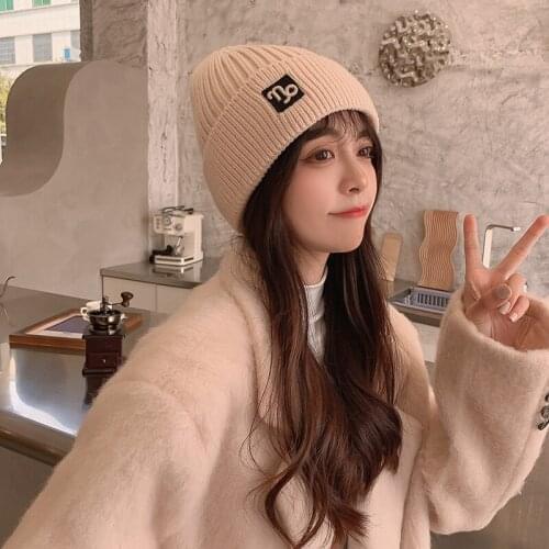 Unisex Hats Knitted ADK Tags Cap Woman Beaines For Winter Breathable Men Gorras Simple Hats Warm Solid Casual Lady Beanies