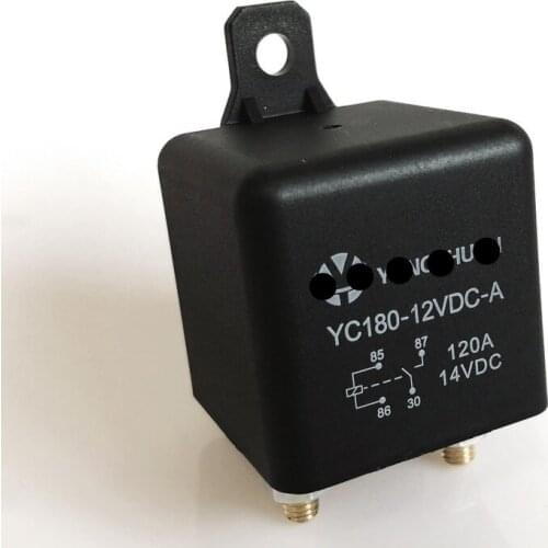 1piece) Car Truck Motor Automotive high current relay 12V 200A 2.4W Continuous type Automotive relay car relays YC180-12VDC-A
