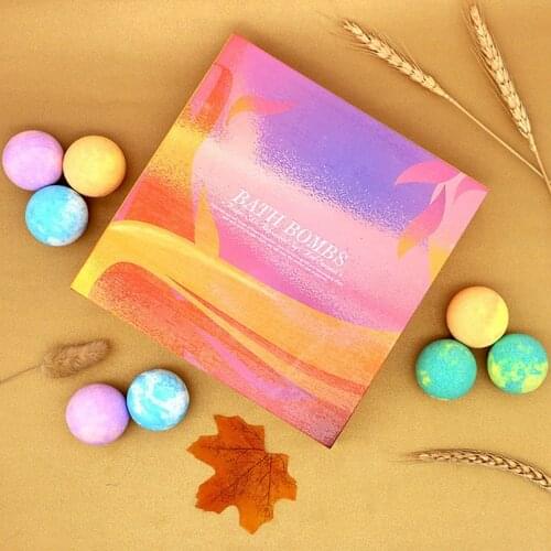 16Pcs Bomb Bath Salt Ball Set Bubble Stick Salt Ball Ocean Artemisia Argyi Lavender Ginger