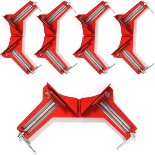 4pcs Style 90 Degrees Angle Clamp Right Angle Woodworking Frame Clamp DIY Glass Corner Clamp
