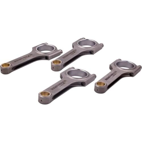 4x Conrod For Hyundai 1.6 Gamma LPI (L4FC) 1.6 L engine Forged 4340 Connecting Rod Bielle Pleuel Balanced Con rods