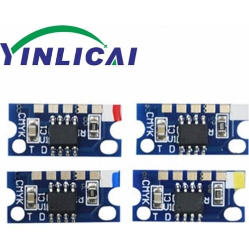 8PCS universal TN213 TN214 TN314 Toner Chip for konica Minolta Bizhub C200 C203 C253 C353 C 200 203 253 cartridge reset