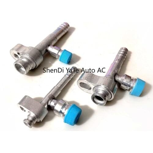 Aluminium Barb Fitting Straight O-Ring for Air Conditioning Compressor Accumulator Radiator,movable pressure plate pipe joint