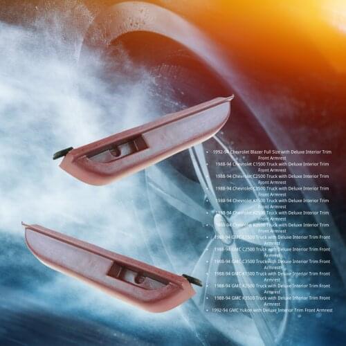 Car accessories OEM Deluxe Door Armrest Red Front Kit Pair Set of 2 for Chevy GMC New 15691217 15691218