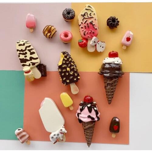 Bionic Food Fridge Magnets 3d Simulation Food Cute Refrigerator Magnetic Stickers for Photo Magnetic Sticker Kitchen Decoration