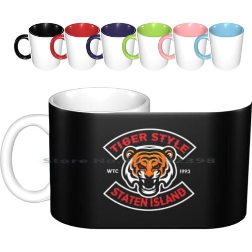 Tiger Style Ceramic Mugs Coffee Cups Milk Tea Mug Hip Hop Culture 90s Hip Hop Boom Bap Classic Hip Hop Hiphop Hip Hop Hip Hop