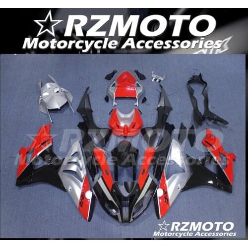 Injection Molding New ABS Whole Fairings kit Fit for BMW S1000RR 2009 2010 2011 2012 2013 2014 09 10 11 12 13 14 Cool Red silver