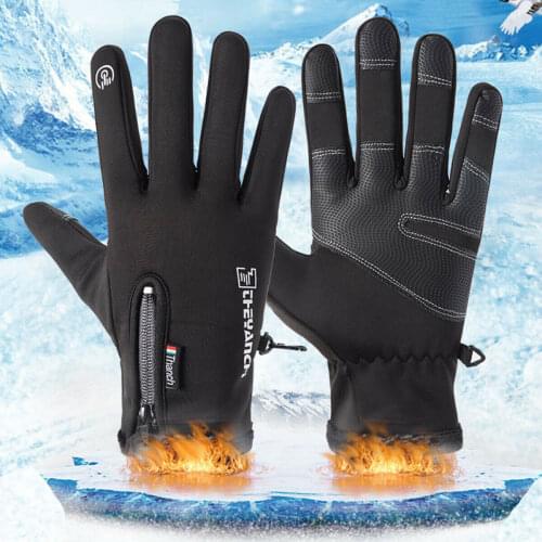 Cold Proof Ski Gloves Waterproof Winter Gloves Cycling Warm Gloves Windproof Anti Slip Touchscreen Gloves for Men and Women