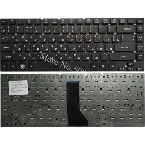 New Russian Laptop Keyboard for Acer Aspire E5-411G E5-421 E5-421G E5-471 E5-471G ES1-511 RU