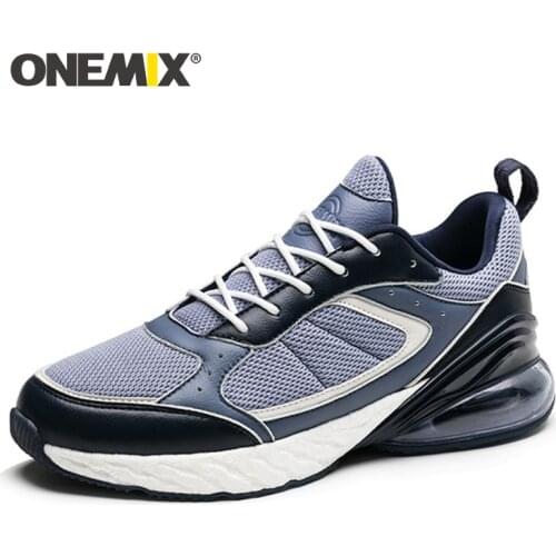 ONEMIX Summer air cushion Running Shoes for Men Breathable Hombre Couple Fitness Sneakers Gym Trainers Outdoor Sport Shoes