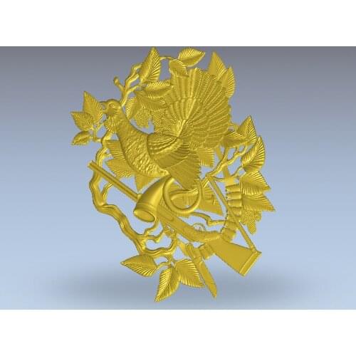 Cock 3d model for cnc in STL format for CNC Router engraving carving M252