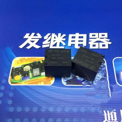 JQC-3FF-M-12VDC-1HS 12VDC 4pin 15A14VDC relays