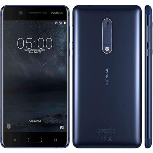 Nokia 5 Smartphone 5.2" Snapdragon 430 Octa Core 2G RAM 16G ROM 13MP 3000mAh 13MP Rear Camera Unlocked 4G LTE NFC Cellphone