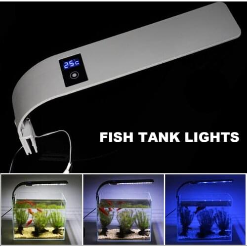 Aquarium Light EU Plug Fish Tanks Light And Aquarium LED Light Aquarium Planted Clip-on LED Aquarium Slim Water-proof