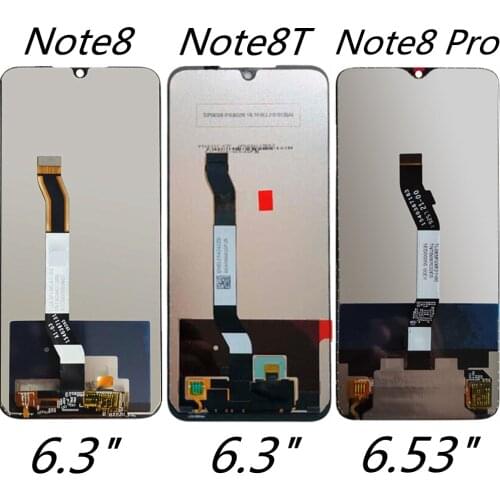 For Xiaomi redmi note8 NOTE 8 PRO LCD Display Touch Screen Digitizer Assembly Replacement
