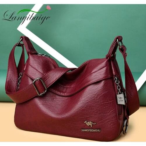 Winter Style Soft Leather Luxury Purses And Handbags Women Bags Designer Women Shoulder Crossbody Bags For Women 2020 Main