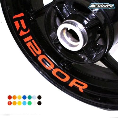 8 X custon inner rim decals wheel reflective sign Stickers stripes Fit R 1200 R