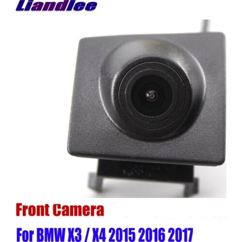 AUTO CAM Car Front View Camera Grill Embedded For BMW X3 / X4 2015 2016 2017 ( Not Reverse Rear Parking Camera )