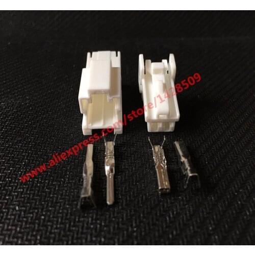 5 Sets Auto 2 Pin Electric Female And Male Wiring Harness Connector 7123-8326