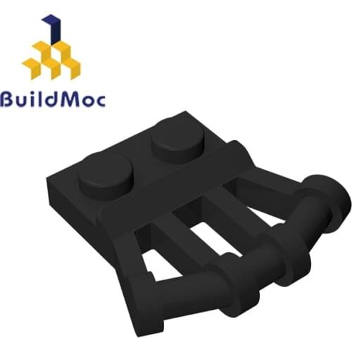 BuildMOC Compatible Assembles Particles 92692 1x2 For Building Blocks Parts DIY story Educational Cr