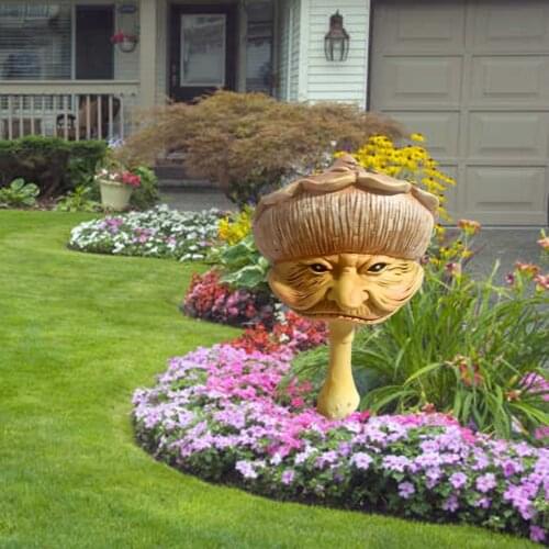 Whimsical Miniature Fairy Mushroom for Yard Garden Mystical Decoration