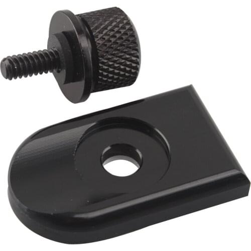 Motorcycle Hardware Rear Fender Passenger Seat Bolt Tab Screw Knob Cover For Harley Sportster XL 883 1200 Dyna Softail Touring