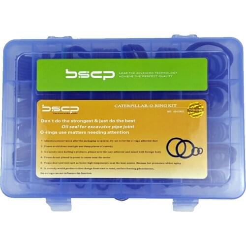 CATERPILLAR Excavator O-Ring Kit Fluorine Rubber Distributing Valve Hydraulic Pump Tubing Connector Pipe Joint