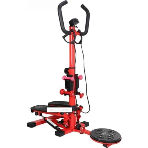 DS-231 Weight-Loss Handrail Treadmill Multifunctional Vertical Stepper With Dumbbell Pull Rope Indoor Fitness Stepping Machine