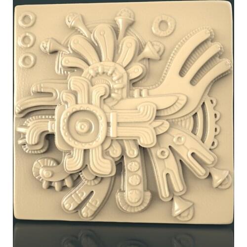 STL Model for CNC Router 3D Printer Artcam Aspire -Decor Panel