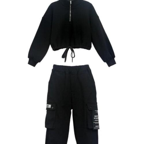 2021 Autumn Winter New Casual Girls' Childrens Plush Sweater Baby Girl Clothes Pants Sports Two Piece Set Long Sleeve Tunic