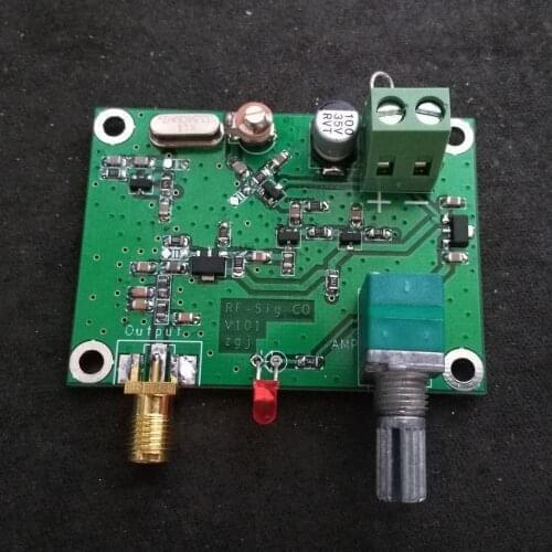 13.56 MHz signal source power Adjustable -20dBm DC 12V POWER TO 10dBm for Pre amplifier AMP