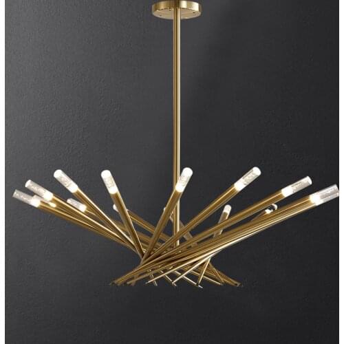 Modern Black / Gold Luxury LED Chandelier Novelty Dining Room Living Room Chandelier Simple Nordic Designer Birds Nest Lighting
