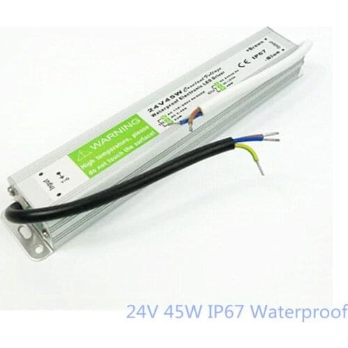 Transformer Power Supply Adapter AC110-240V to DC24V 10W-150W Waterproof ip67 LED Driver Outdoor Transformer for strip light