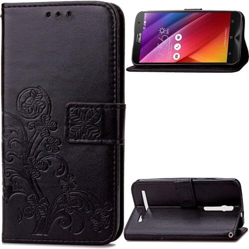 5.5" Phone Case For ASUS Zenfone 2 5.5 ZE551ML Flip PU Leather Back Cover Silicone Case Wallet Smartphone Bag Coque Funda Case