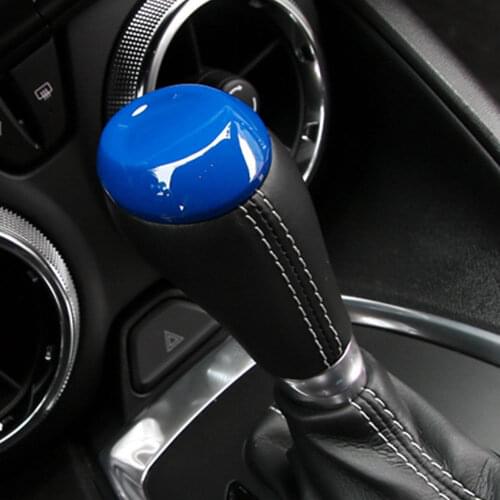 BBQ@FUKA ABS Car Styling Car Interior Parts Gears Panel Trim Shift Knob Head Cover Fit For Chevrolet Camaro 2017 with 6 Colors