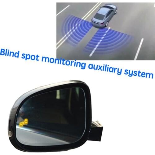 Car BSD BSM BSA Blind Area Spot Warning Drive Mirror Rear Radar Detection System For Jaguar XF XFL X250 X260 2007~2020